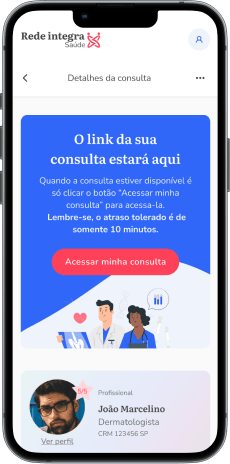 Conecte-se à consulta